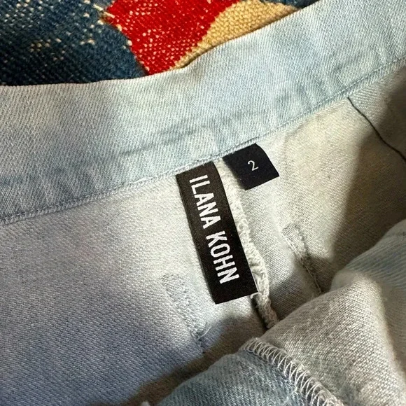 Ilana Kohn “Huxie” High Waisted Pale Denim Jeans - Picture 11 of 16